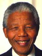 Portrait of Nelson Mandela